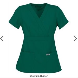 Grey’s Anatomy Scrubs Modern Fit Mock Wrap Top